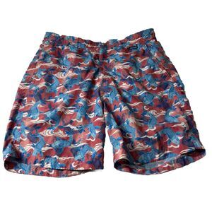 Peter Millar Seaside Collection Swim Trunks Men's Medium Drawstring Lined‎ Beach